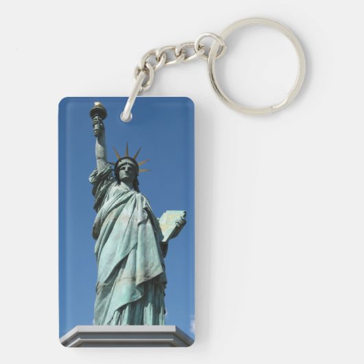 Vrijheidsbeeld, Odaiba, Tokio, Japan Sleutelhanger (achterkant)