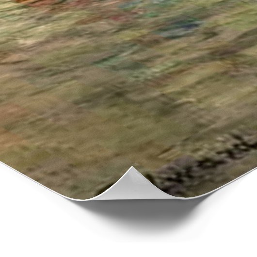 Vrijheidsbeeld onthuld door Edward Moran Poster (Hoek)