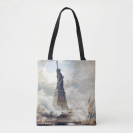Vrijheidsbeeld onthulling 1886 tote bag