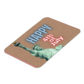 Vrijheidsbeeld op 4 juli magneet (Linkerzijde)