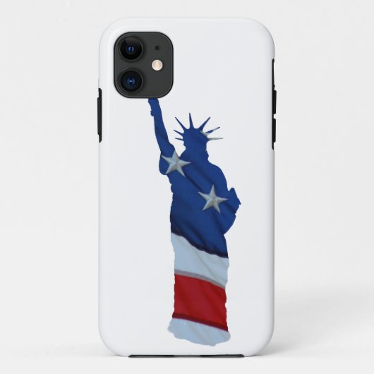 Vrijheidsbeeld op elke kleur Case-Mate iPhone case (Achterkant)