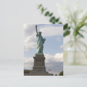 Vrijheidsbeeld op het eiland Liberty in New York Briefkaart (Staand voorkant)