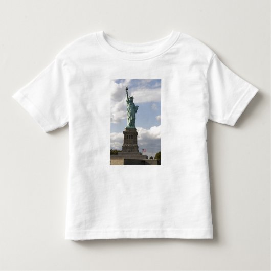 Vrijheidsbeeld op het eiland Liberty in New York Kinder Shirts (Voorkant)