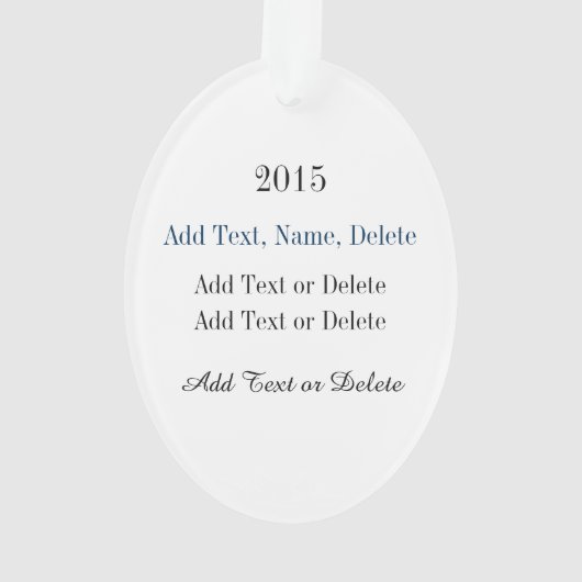 Vrijheidsbeeld Ornament (achterkant)