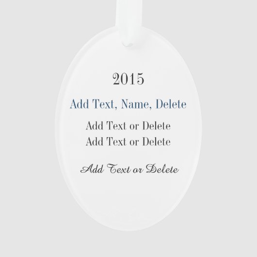 Vrijheidsbeeld Ornament (achterkant)