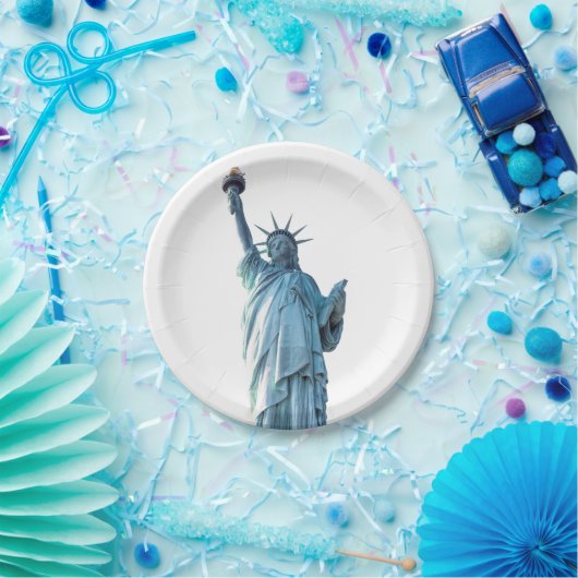 Vrijheidsbeeld Papieren Bordje (Feest)