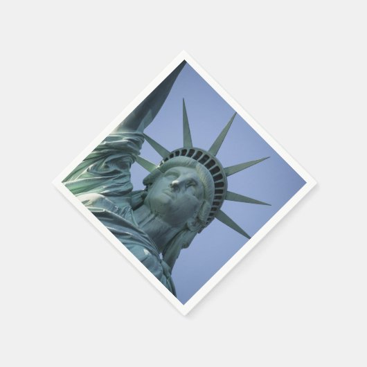 Vrijheidsbeeld papieren servetten (Hoek)