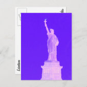 Vrijheidsbeeld Patriottisch Amerika 4 juli Briefkaart (Voorkant / Achterkant)