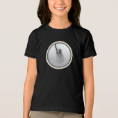 VRIJHEIDSBEELD PATRIOTTISCH Tri-Blend SHIRT (Voorkant)