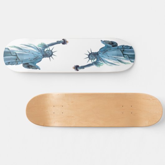 Vrijheidsbeeld Persoonlijk Skateboard (Horizontaal)