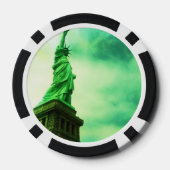 Vrijheidsbeeld Poker Chips (Achterkant)