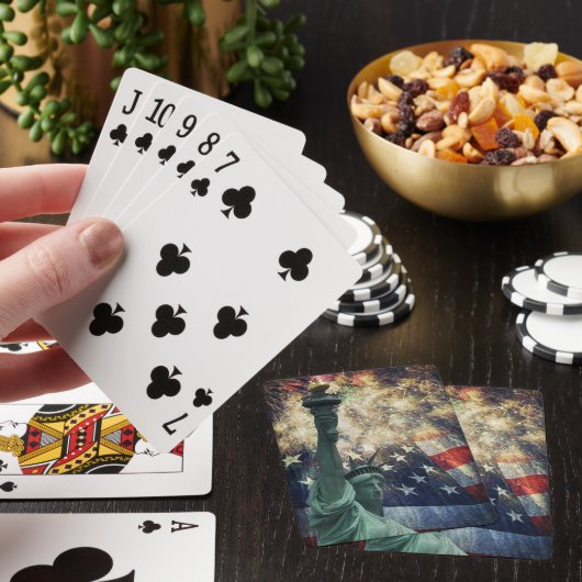 Vrijheidsbeeld Pokerkaarten (Insitu)