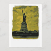 Vrijheidsbeeld Pop Art Briefkaart (Voorkant)