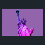 Vrijheidsbeeld Pop Art Poster<br><div class="desc">New York City Monuments Artworks - Onafhankelijke Verenigde Staten National Symbol Buildings</div>