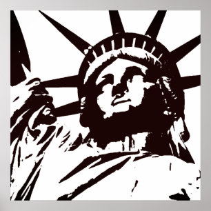 Vrijheidsbeeld Pop Art Poster