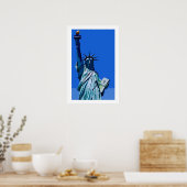 Vrijheidsbeeld Pop Art Poster (Keuken)