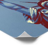 Vrijheidsbeeld Pop Art Poster (Hoek)