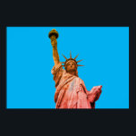 Vrijheidsbeeld Pop Art Poster<br><div class="desc">New York City Monuments Artworks - Onafhankelijke Verenigde Staten National Symbol Buildings</div>