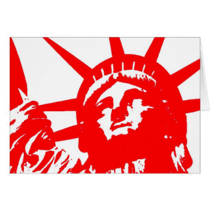 Vrijheidsbeeld Pop Art USA Symbol