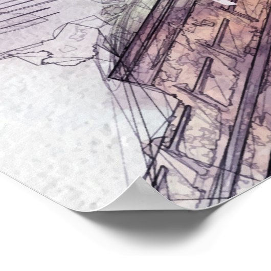 Vrijheidsbeeld Poster (Hoek)