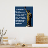 Vrijheidsbeeld Poster (Keuken)