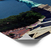 Vrijheidsbeeld poster in New York City USA (Hoek)