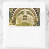 Vrijheidsbeeld Rechthoekige Sticker (Tas)