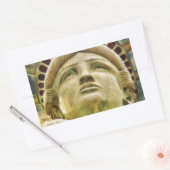 Vrijheidsbeeld Rechthoekige Sticker (Envelop)