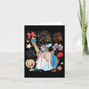 Vrijheidsbeeld Retro Vuurwerk 4 juli Amer Kaart