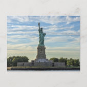 Vrijheidsbeeld, rivier Hudson, New York Feestdagenkaart (Voorkant)