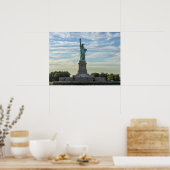 Vrijheidsbeeld, rivier Hudson, New York Poster (Keuken)