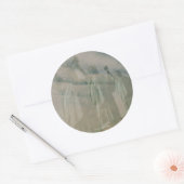 Vrijheidsbeeld Ronde Sticker (Envelop)