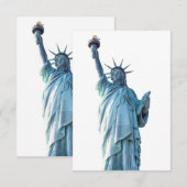 Vrijheidsbeeld RSVP Kaartje (Voorkant / Achterkant)