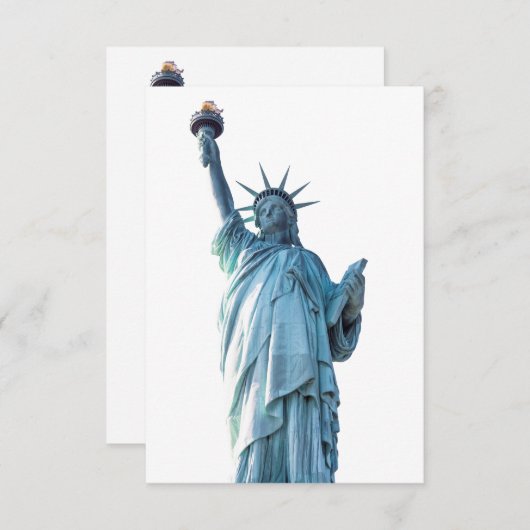 Vrijheidsbeeld RSVP Kaartje (Voorkant / Achterkant)