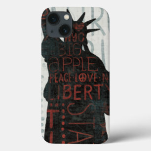 Vrijheidsbeeld Silhouette Case-Mate iPhone Case