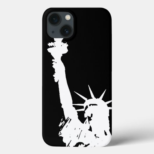 Vrijheidsbeeld Silhouette Case-Mate iPhone Case (Achterkant)