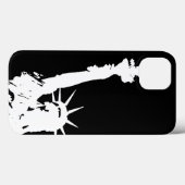 Vrijheidsbeeld Silhouette Case-Mate iPhone Case (Achterkant (horizontaal))