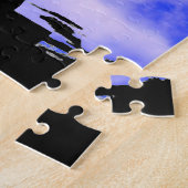 Vrijheidsbeeld Silhouette Legpuzzel (Zijkant)