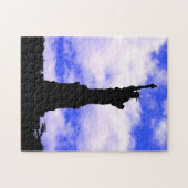 Vrijheidsbeeld Silhouette Legpuzzel (Horizontaal)