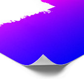 Vrijheidsbeeld Silhouette Pop Art Poster (Hoek)