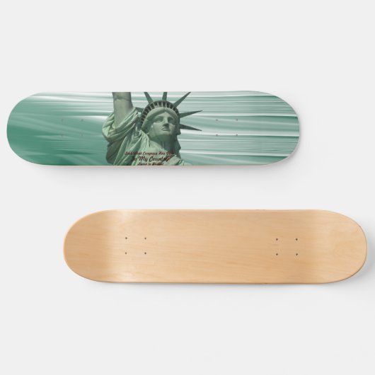 Vrijheidsbeeld Skateboard (Horizontaal)