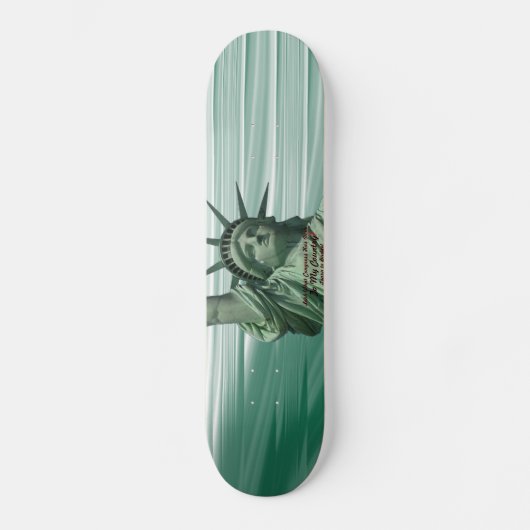 Vrijheidsbeeld Skateboard (Voorkant)