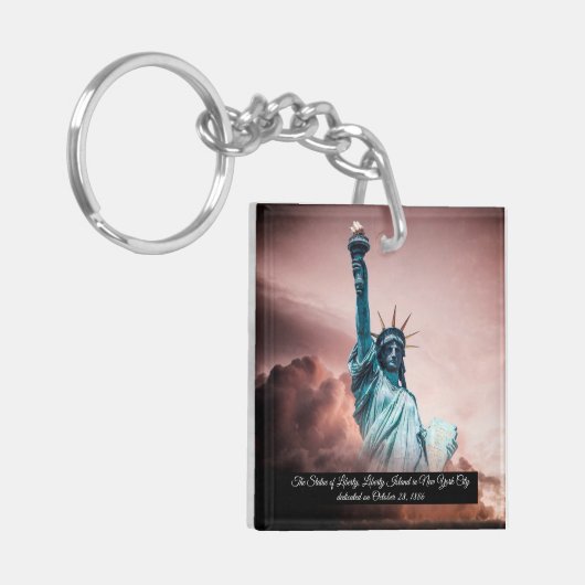 Vrijheidsbeeld Sleutelhanger (Voorkant Links)