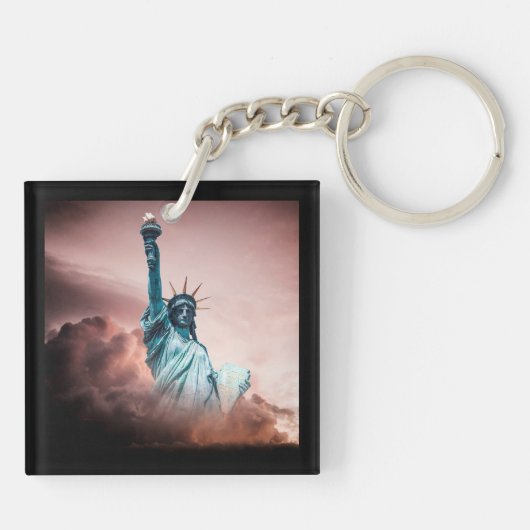 Vrijheidsbeeld Sleutelhanger (Achterkant)