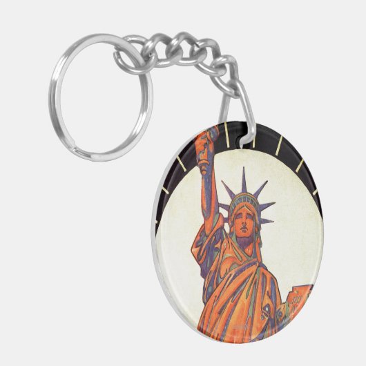 Vrijheidsbeeld Sleutelhanger (Voorkant Links)