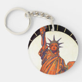 Vrijheidsbeeld Sleutelhanger (Voorkant)