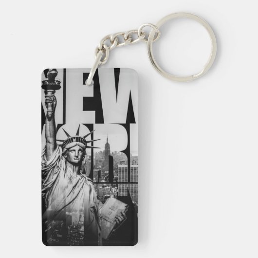 Vrijheidsbeeld Sleutelhanger (achterkant)