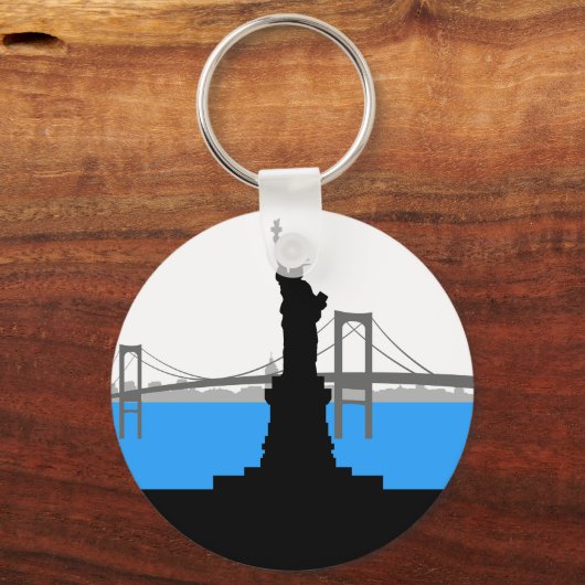 Vrijheidsbeeld Sleutelhanger (Voorkant)