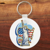 Vrijheidsbeeld Sleutelhanger (Voorkant)