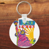 Vrijheidsbeeld Sleutelhanger (Voorkant)